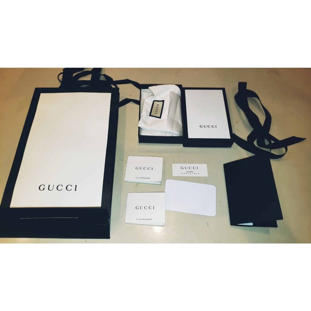 Gucci empty accessories gift set
